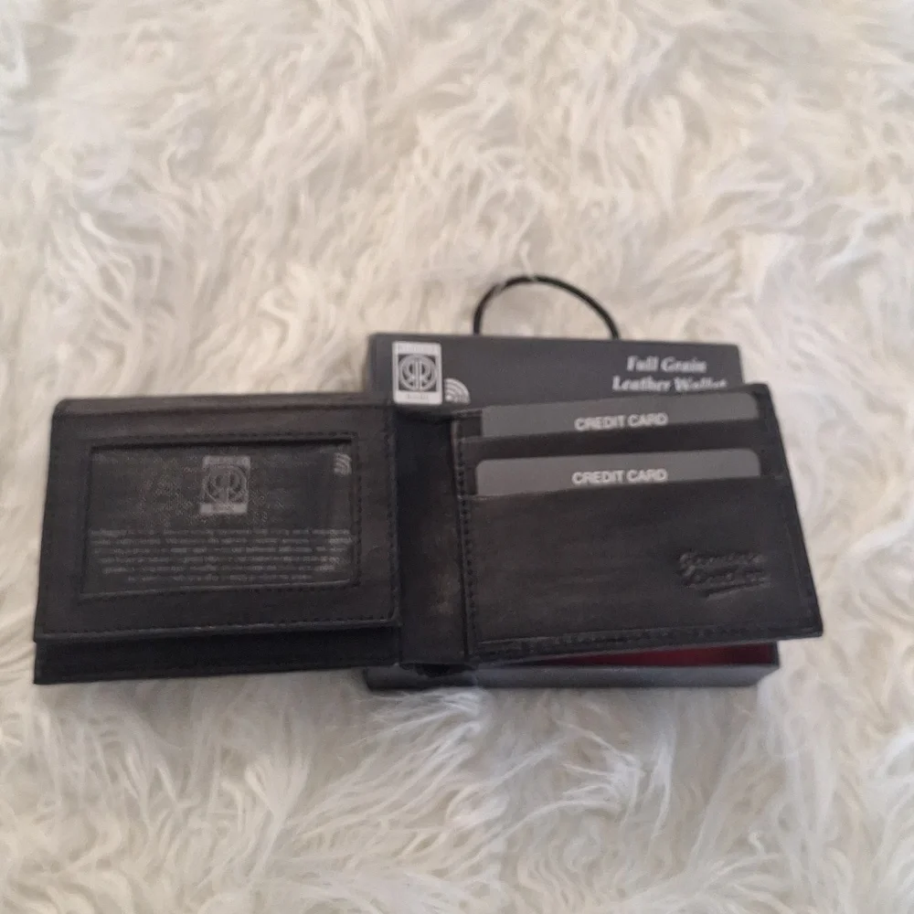 Rugged Rare Full Grain Leather Wallet